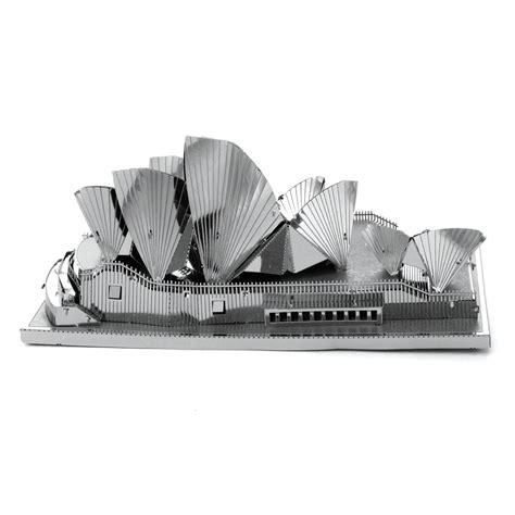 metal earth sydney opera house|Metal Earth Fascinations Sydney Opera House 3D Metal Model .